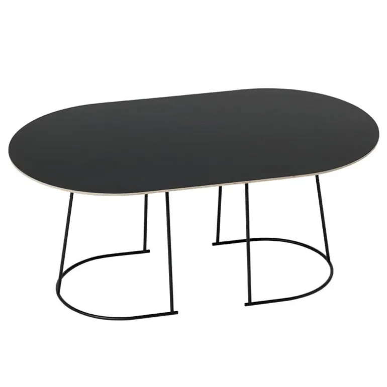 Muuto Airy coffee table, medium, black