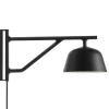 Muuto Ambit wall lamp, black