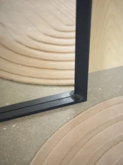 Muuto Arced mirror, 170 x 61 cm, midnight blue