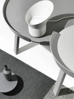 Muuto Around coffee table, small, grey