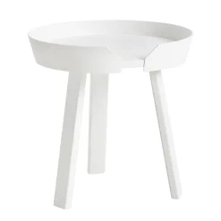 Muuto Around coffee table, small, white