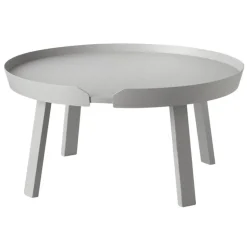 Muuto Around coffee table, large, grey