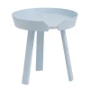 Muuto Around coffee table, small, light blue