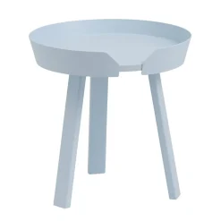 Muuto Around coffee table, small, light blue