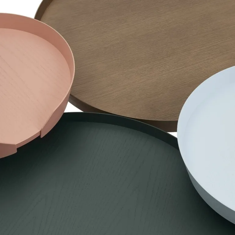 Muuto Around coffee table, small, light blue