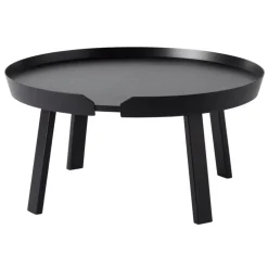 Muuto Around coffee table, large, black