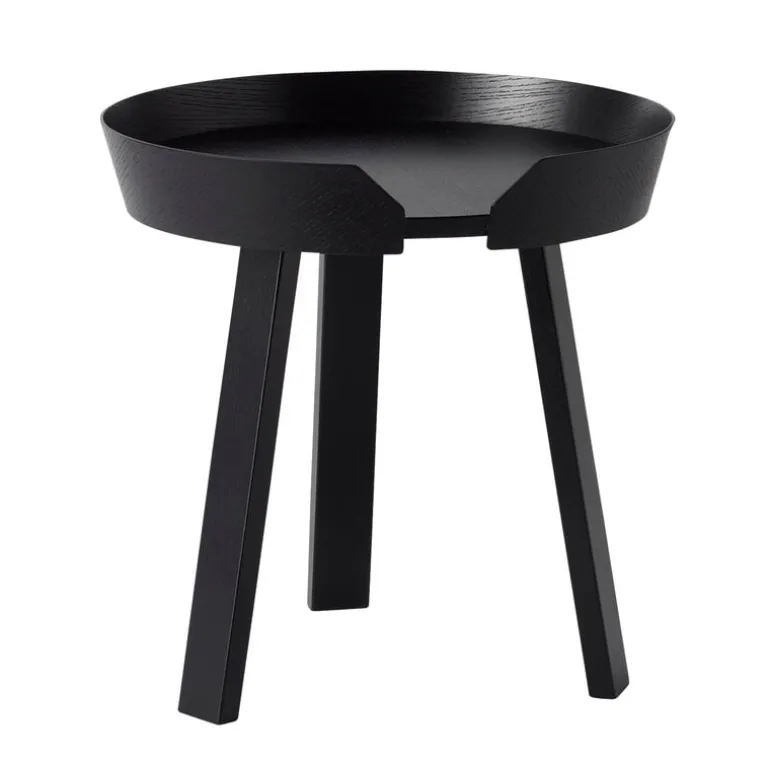 Muuto Around coffee table, small, black