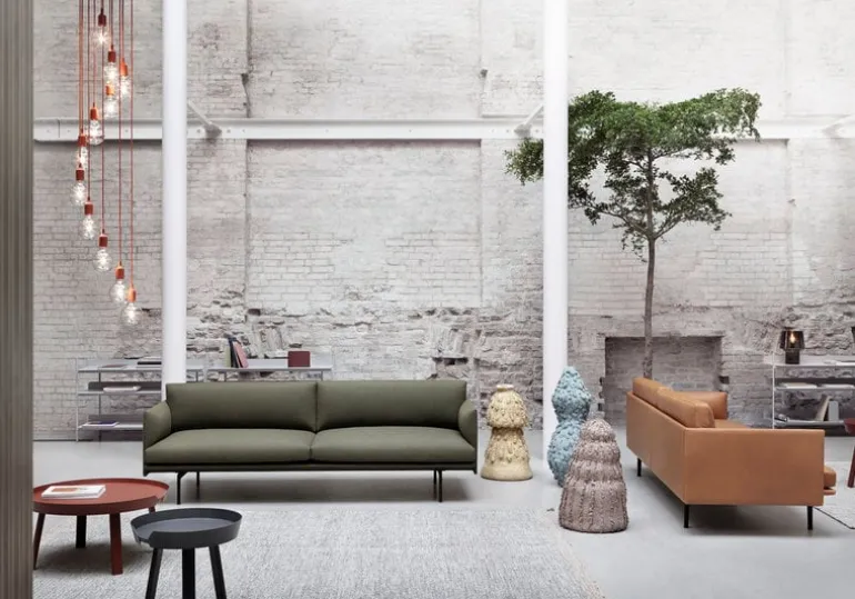 Muuto Around coffee table, small, black