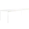 Muuto Base table 190 x 85 cm, laminate with plywood edges, white