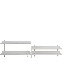 Muuto Compile shelf, Configuration 5, grey