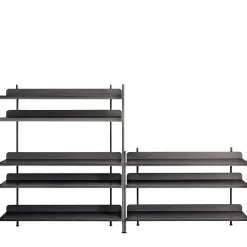 Muuto Compile shelf, Configuration 7, black