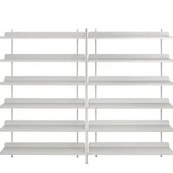 Muuto Compile shelf, Configuration 8, grey