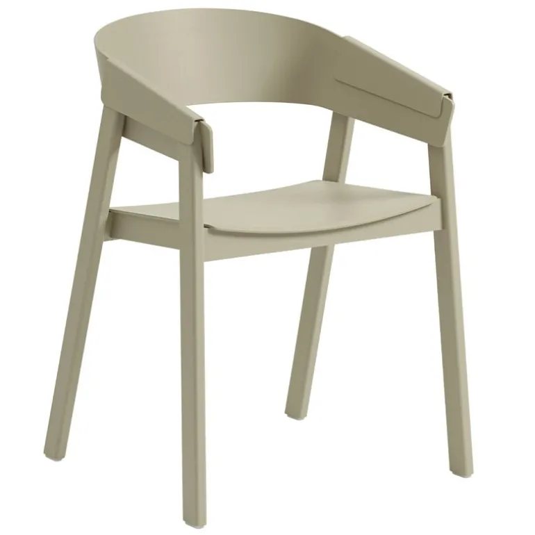 Muuto Cover armchair, dark beige