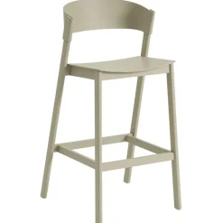 Muuto Cover bar chair, 75 cm, dark beige