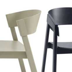 Muuto Cover side chair, dark beige