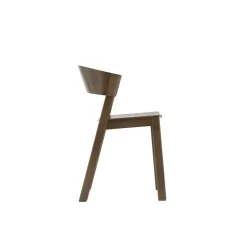 Muuto Cover side chair, stained dark brown