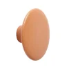 Muuto Dots Ceramic coat hook, burnt orange