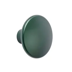 Muuto Dots Metal coat hook, dark green