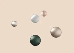 Muuto Dots Metal coat hook, taupe