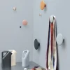 Muuto Dots Wood coat hook, dark green
