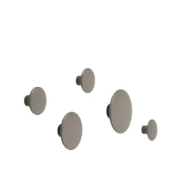 Muuto Dots Wood coat hook, taupe