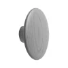 Muuto Dots Wood coat hook, dark grey