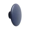 Muuto Dots Wood coat hook, midnight blue