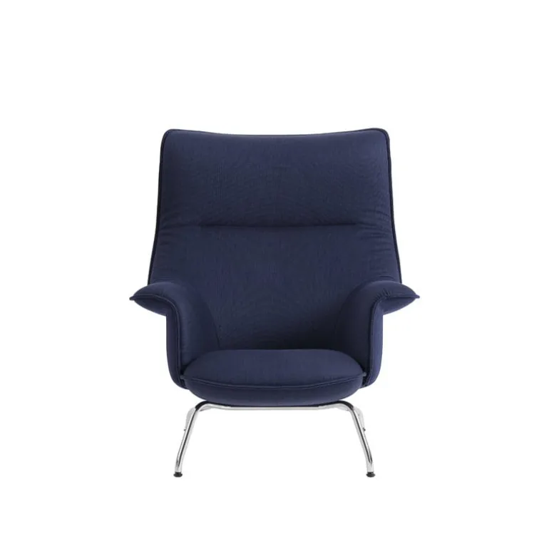 Muuto Doze lounge chair, Balder 782 - chrome