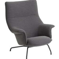 Muuto Doze lounge chair, Ocean 80 - anthracite