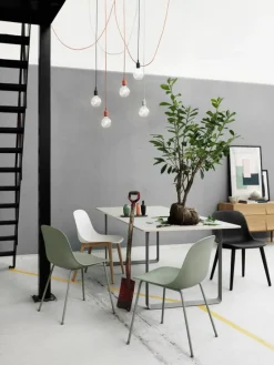 Muuto E27 LED pendant, black