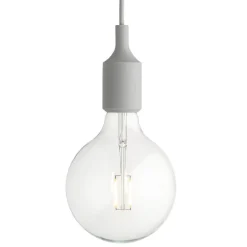 Muuto E27 LED pendant, light grey