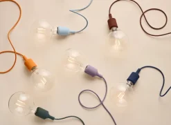 Muuto E27 LED pendant, light orange