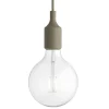 Muuto E27 LED pendant, olive