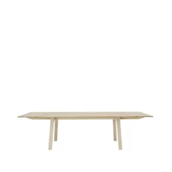 Muuto Earnest extendable table, 205 x 100 cm, oiled oak