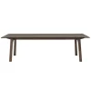 Muuto Earnest extendable table, 260 x 100 cm, dark oiled oak