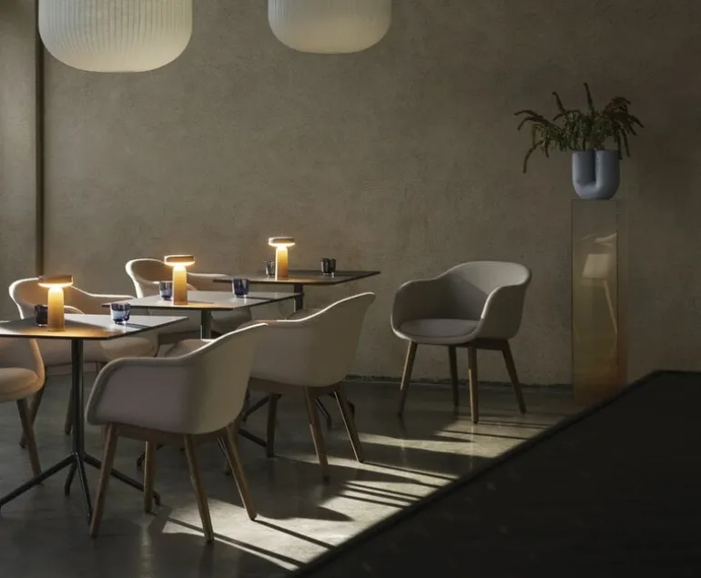 Muuto Ease portable lamp, taupe