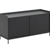 Muuto Enfold sideboard, 124 cm, low, black