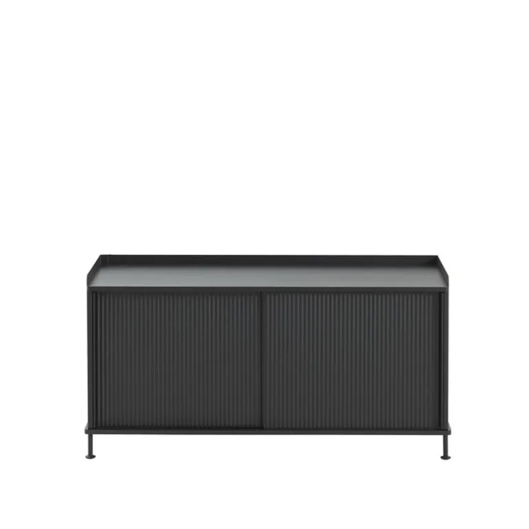 Muuto Enfold sideboard, 124 cm, low, black