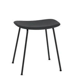 Muuto Fiber stool, tube base, black