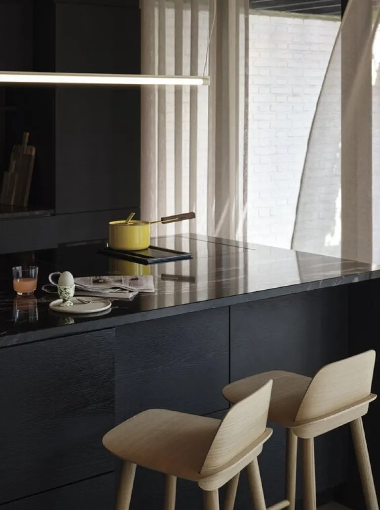 Muuto Fine suspension lamp, 120 cm, grey