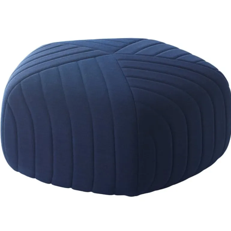 Muuto Five pouf, dark blue