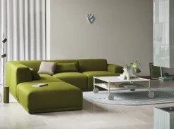 Muuto Flow coffee table, 95 x 95,5 cm, grey