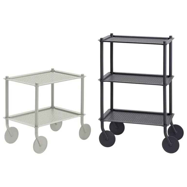 Muuto Flow trolley, 2-layer, grey