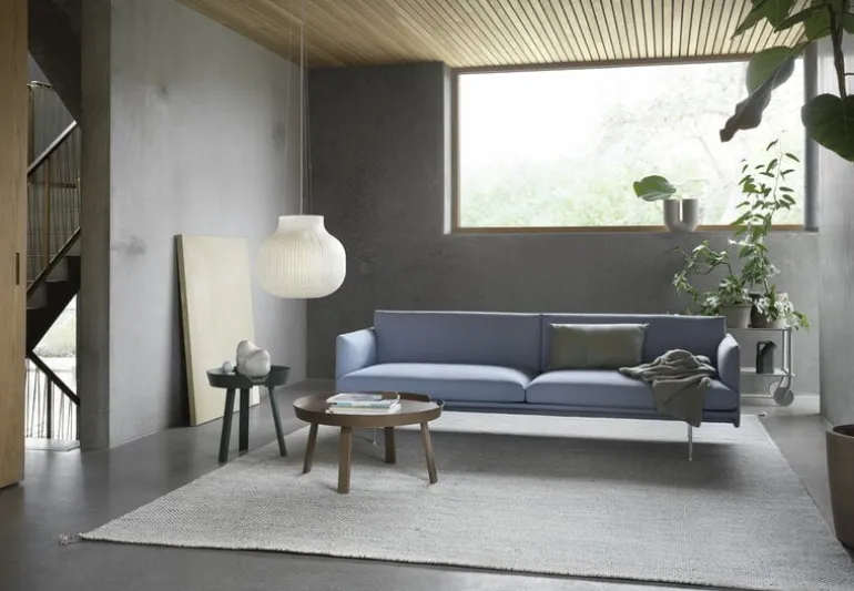 Muuto Flow trolley, 2-layer, grey