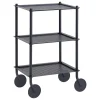 Muuto Flow trolley, 3-layer, blue-grey