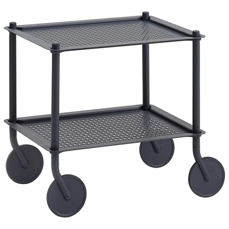 Muuto Flow trolley, 2-layer, blue-grey
