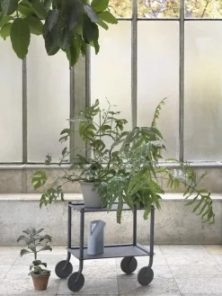 Muuto Flow trolley, 2-layer, blue-grey