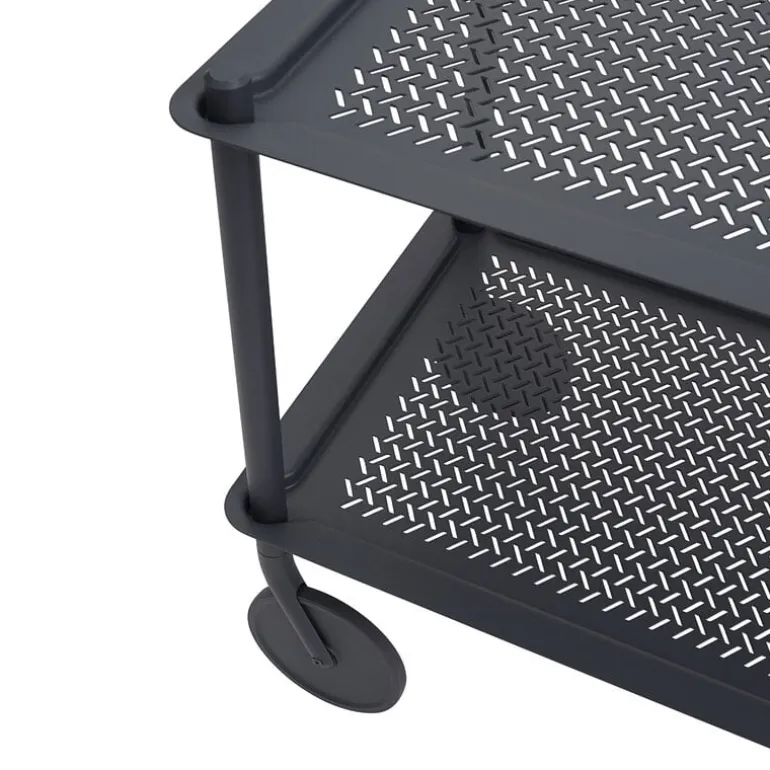 Muuto Flow trolley, 2-layer, blue-grey