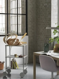 Muuto Flow trolley, 3-layer, grey