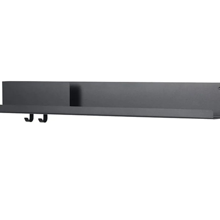 Muuto Folded shelf, black, large